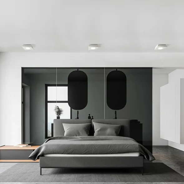 Anchise lampada da soffitto in gesso