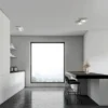 Anchise lampada da soffitto in gesso 2 luci