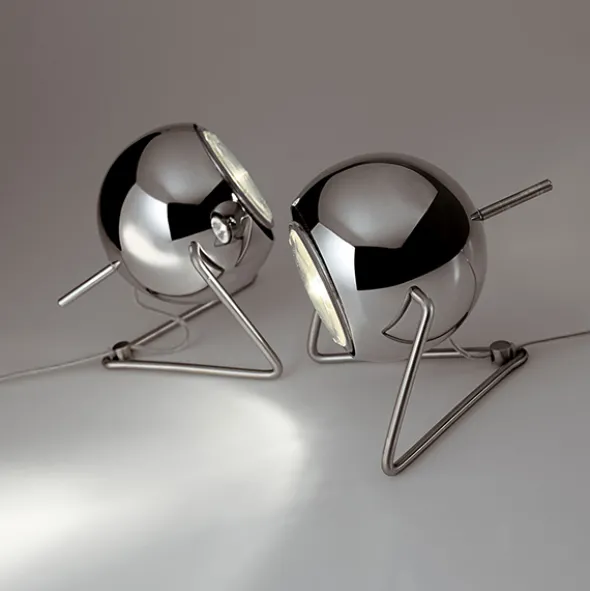 Beluga Steel D57 lampada da tavolo