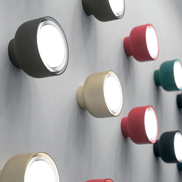 Bottone applique/plafoniera moderna