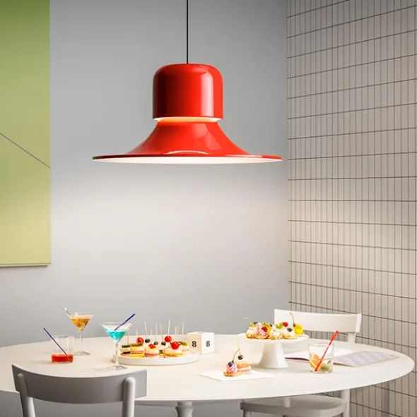 Campana sospensione in stile pop