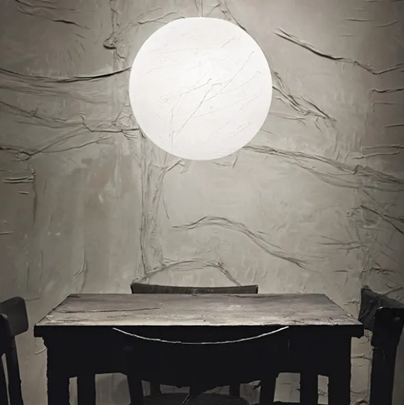 Carta lampada a sospensione di design