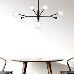 Cosmo lampadario moderno 8 luci