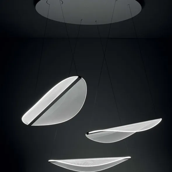 Diphy sospensione di design a 3 luci