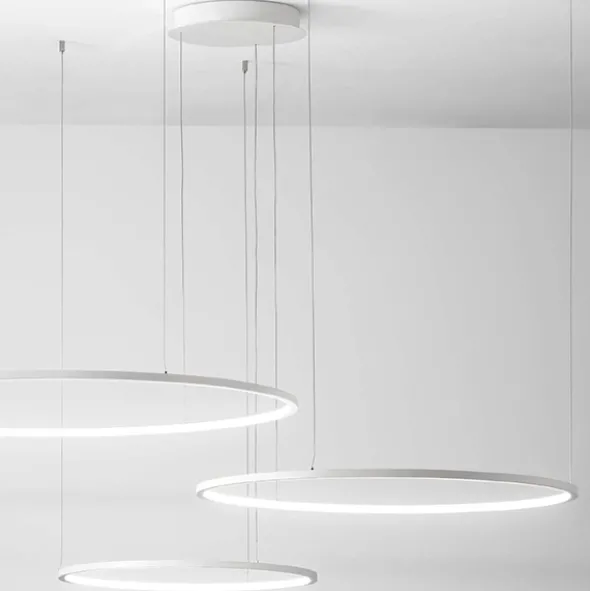 Erika sospensione circolare a led