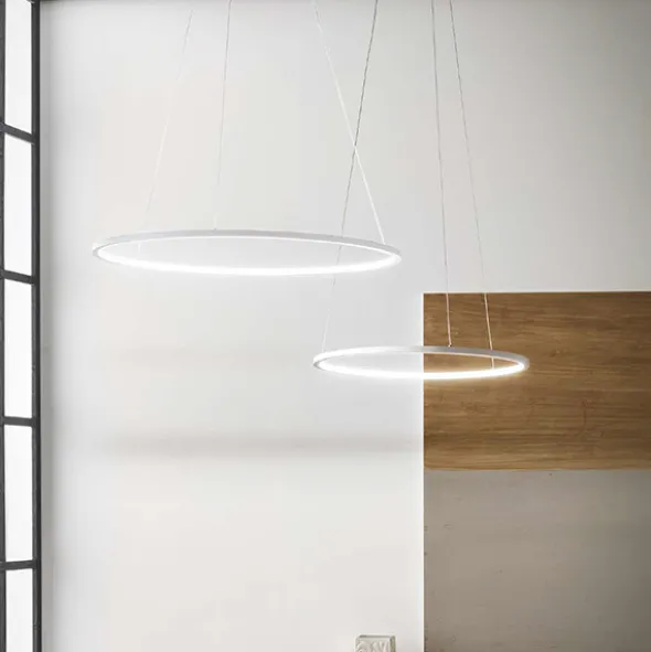 Erika sospensione circolare a led