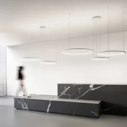 Erika sospensione circolare a led