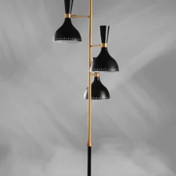 Imbuto lampada da terra di design 3 luci