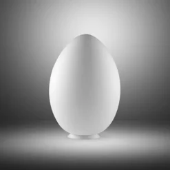 Le uova lampada da tavolo in vetro soffiato