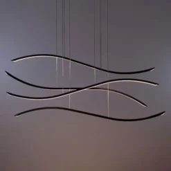 Lil wave lampadario a led