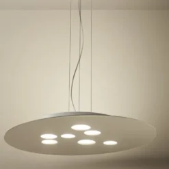 Luna lampada a sospensione moderna