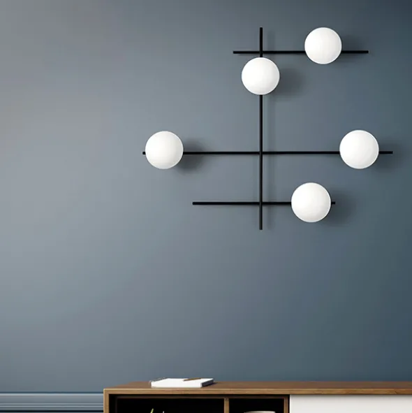 Mikado applique/plafoniera 5 luci