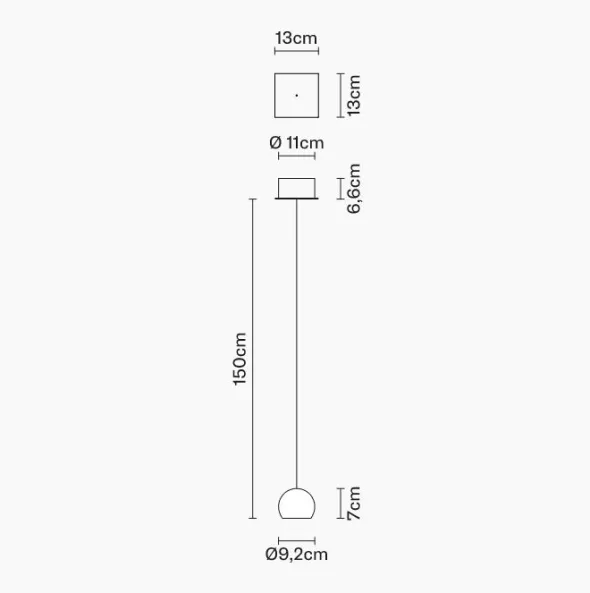 Multispot F32 lampada a sospensione