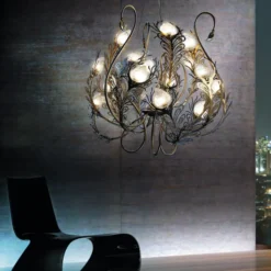 Musa lampadario 15 luci