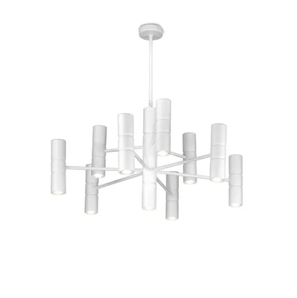 Turbo lampadario 10 luci scenografico